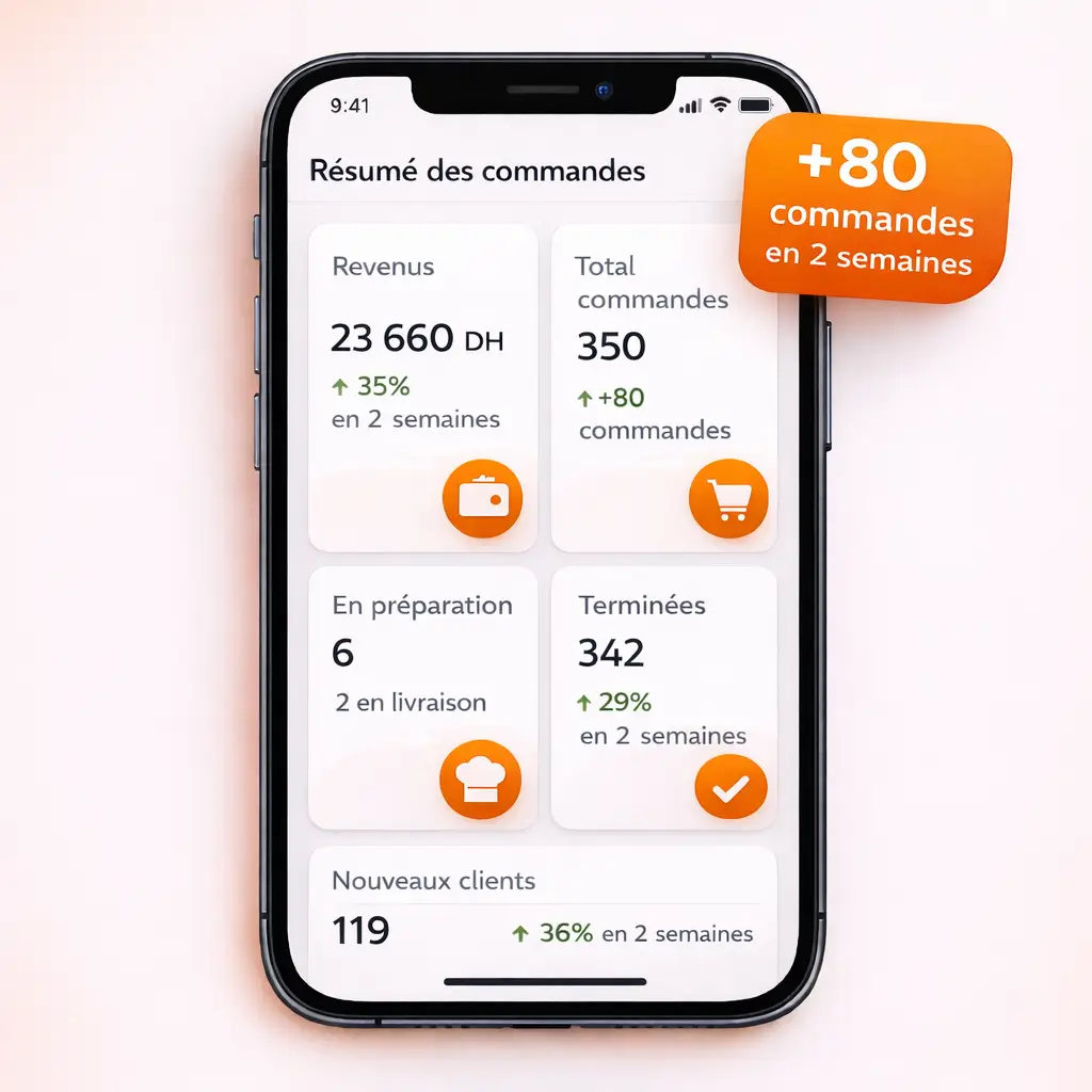 Preuve résultat Snack Casablanca